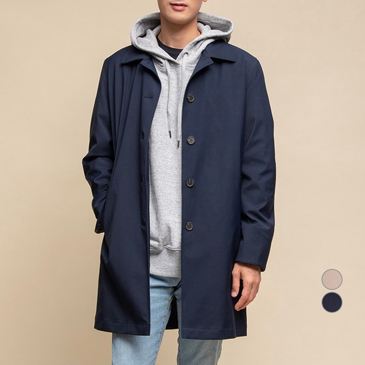 캐럿 남성용 맥 코트