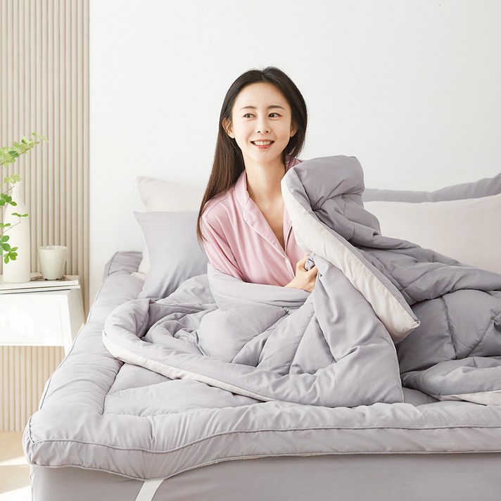  라뽐므 마들렌 토퍼, 스틸그레이 