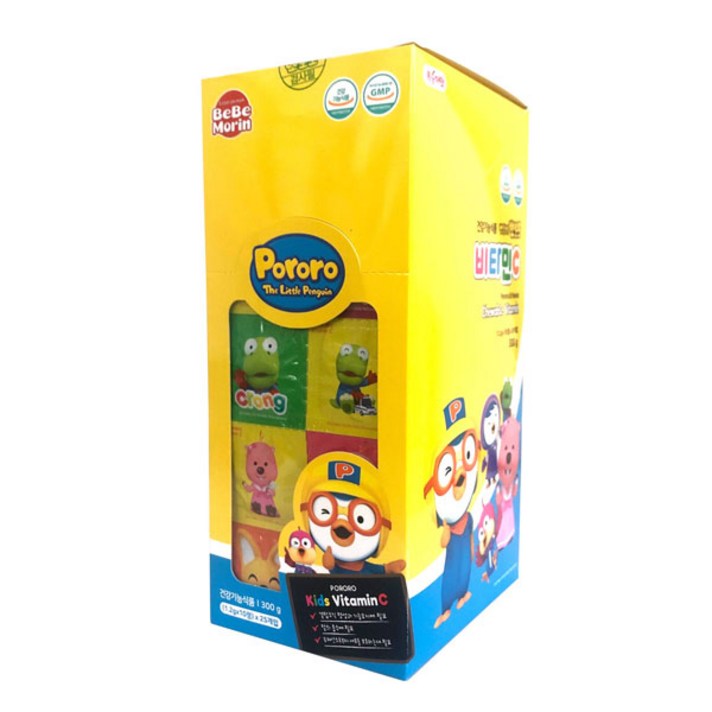 뽀로로 뽀롱뽀롱 비타민C 복숭아맛, 250정, 1개