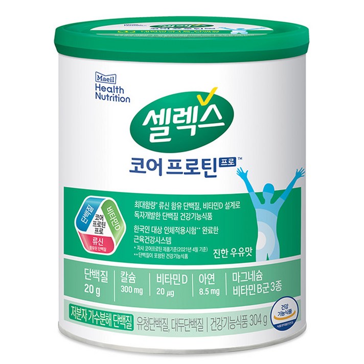 셀렉스 코어 프로 복합 프로틴 파우더, 304g, 1개