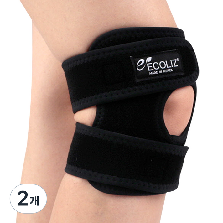 에코리즈 2단 무릎 보호대, 2개