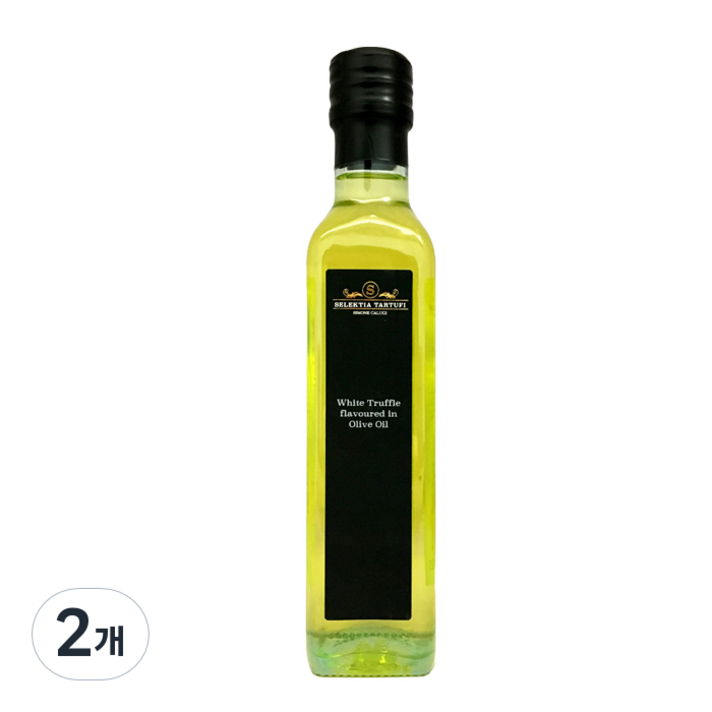  셀렉티아 화이트 트러플 올리브 오일, 250ml, 2개 