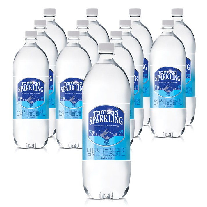 
                                                        탐사 스파클링 플레인, 1500ml, 12개
                                                    