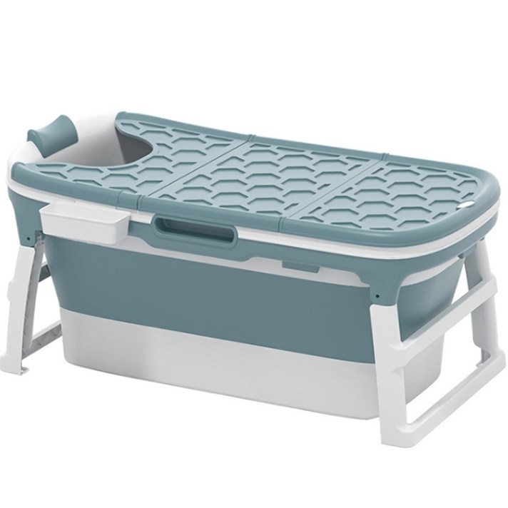 밴프 접이식 반신욕조 대, 블루(NL119), 1개
