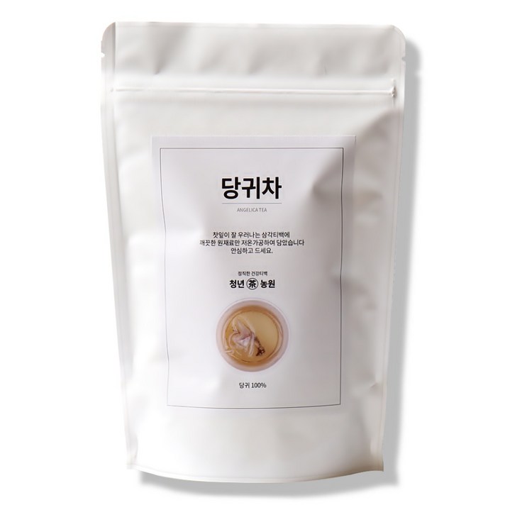 청년농원 저온가공 당귀차 삼각티백, 1g, 50개