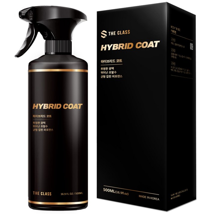  더클래스 하이브리드코트 유리막코팅제, 500ml, 1개 