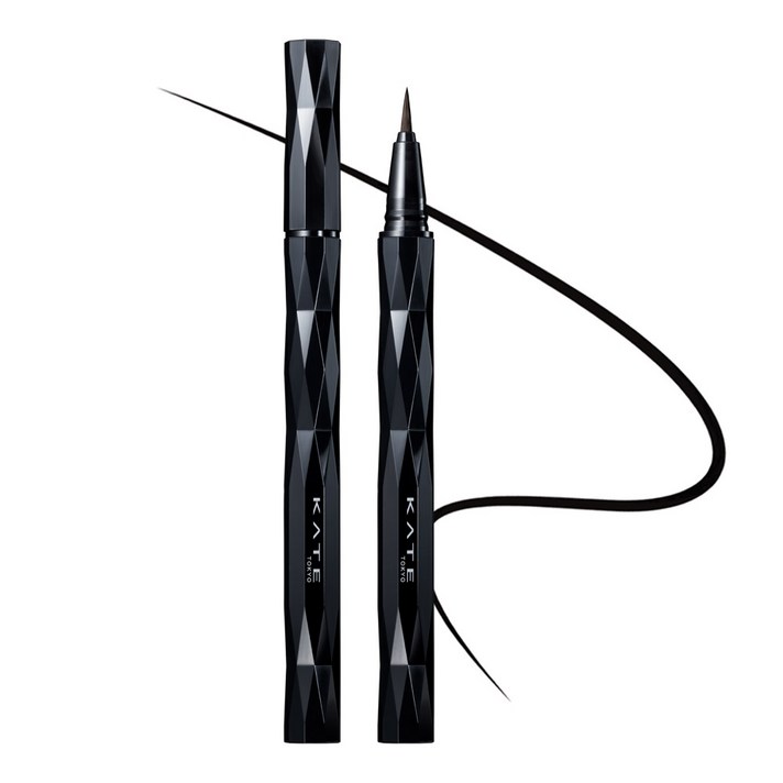 케이트 슈퍼 샤프 펜 라이너 EX 2.0 0.6ml, BK-1 딥블랙, 1개