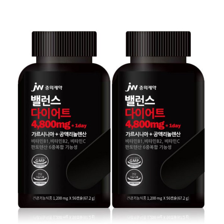 중외제약 밸런스 다이어트, 56정, 2개