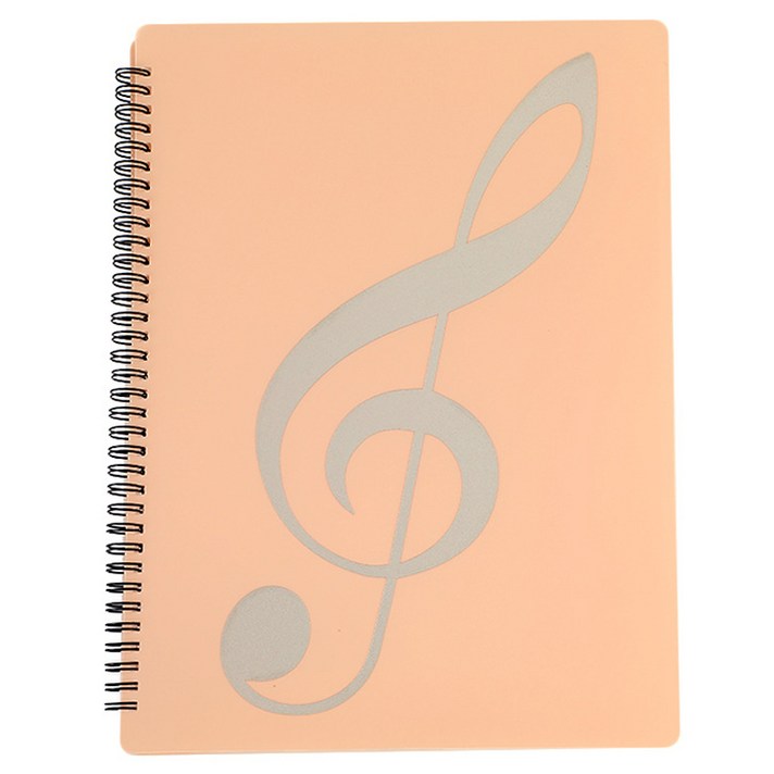 온더이브 파스텔톤 A4 악보화일 30매, 피치, 1개