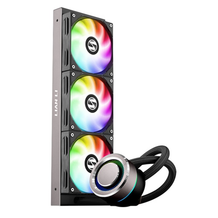 리안리 CPU 수냉 쿨러 GALAHAD AIO 360 ARGB, GALAHAD AIO 360 ARGB(Black)