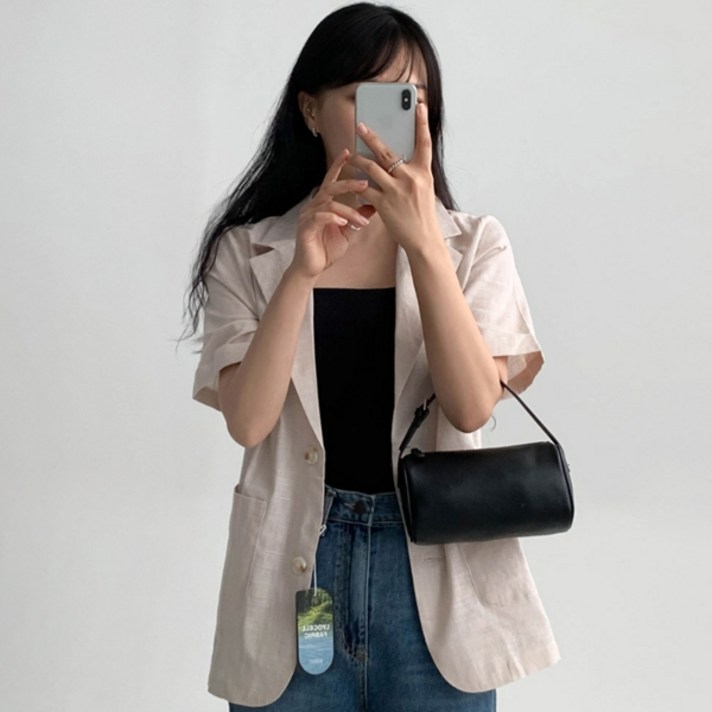 에이와비 여성용 모리썸머 반팔 자켓