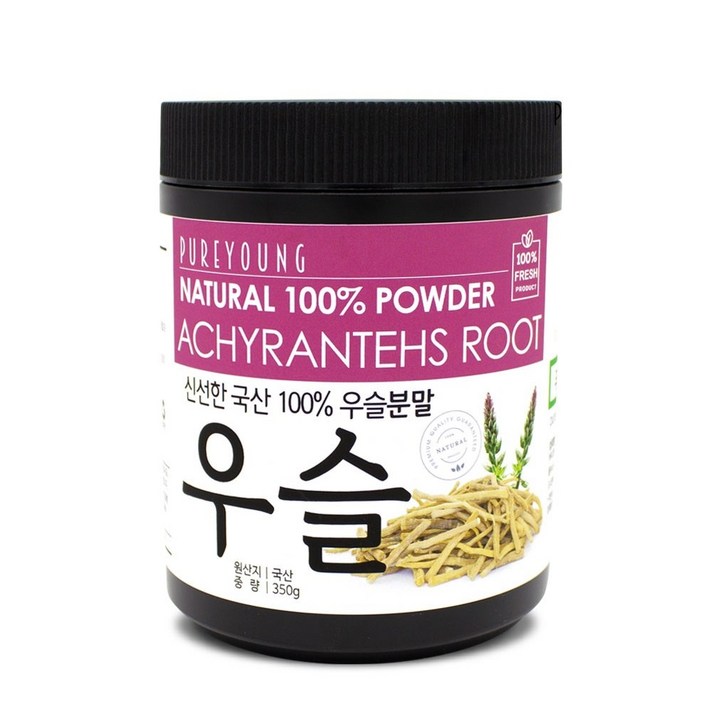 퓨어영 우슬 분말 가루 쇠무릎뿌리, 350g, 1개