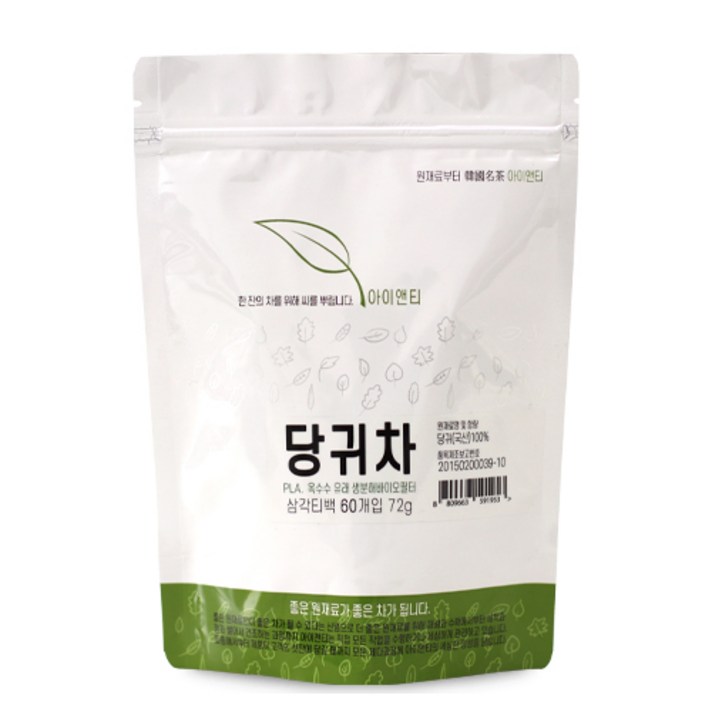 아이앤티 당귀차 삼각티백, 1.2g, 60개