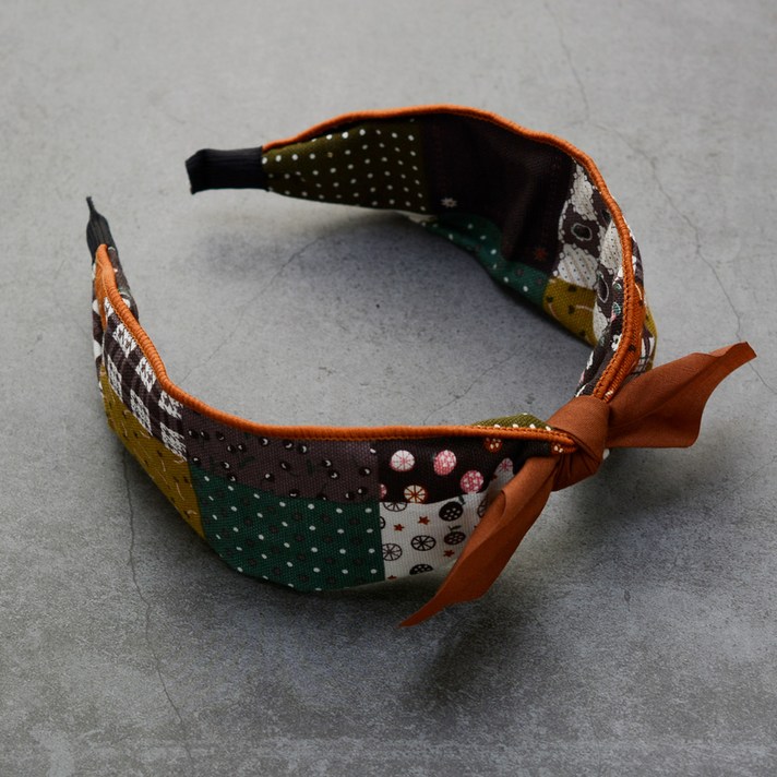 핸날 여아용 짚시 리본 반다나