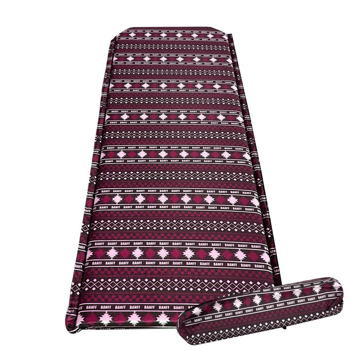 밴프 시그니처 자충 캠핑 매트 CE09, 레드