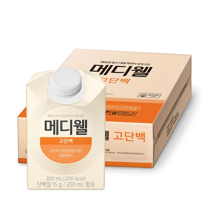 메디웰 고단백 영양식, 200ml, 30개