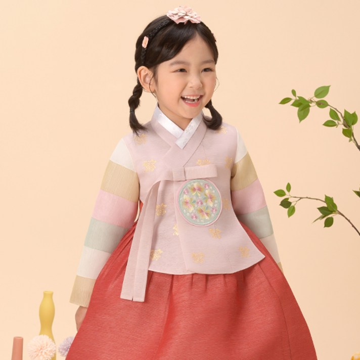 예가한복 여아용 가은나래 한복 세트 1091