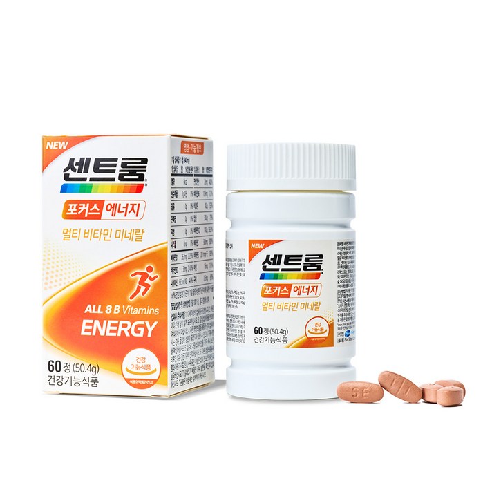 센트룸 포커스 에너지, 60정, 1개