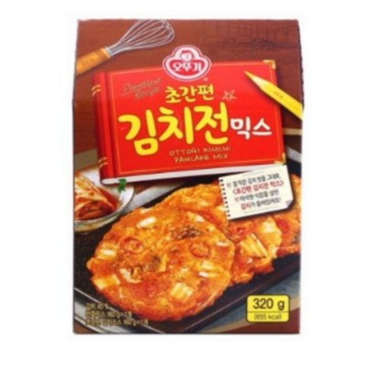 오뚜기 초간편 김치전 믹스, 320g, 2개
