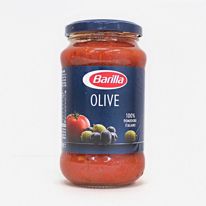 [치즈파티]바릴라 올리브 스파게티 소스 400g, 단품