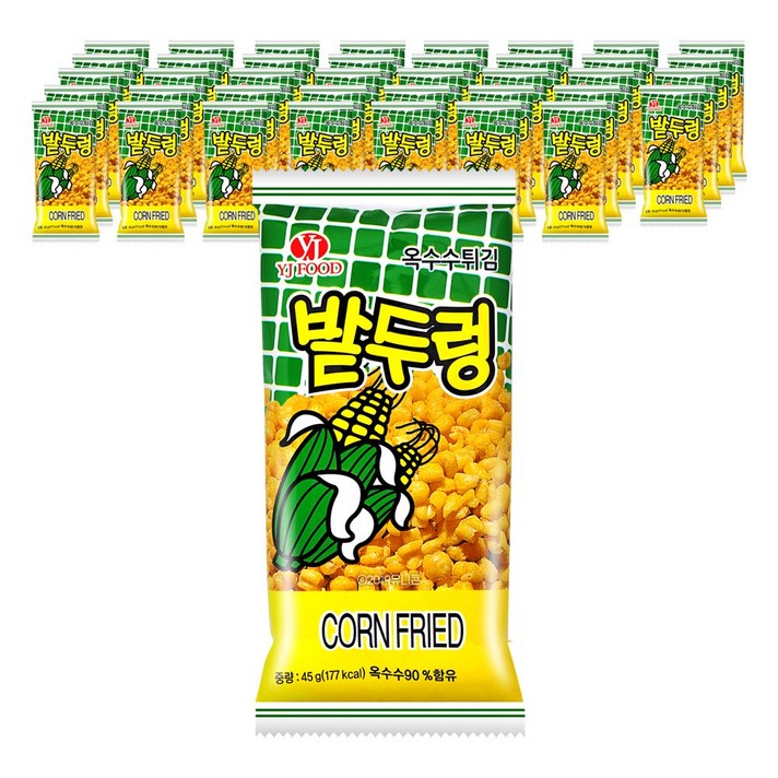 밭두렁 옥수수스낵, 45g, 40개