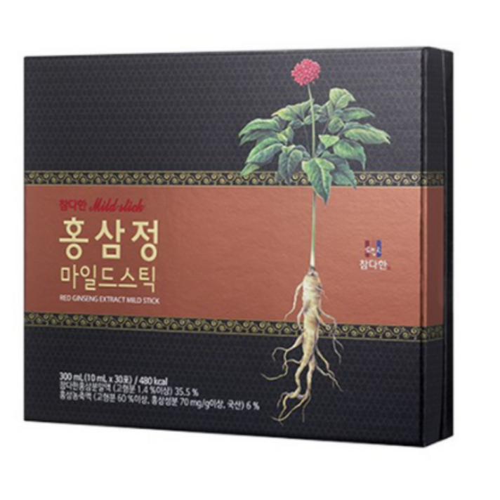 참다한 홍삼정 마일드 진액스틱 30p, 300ml, 7개