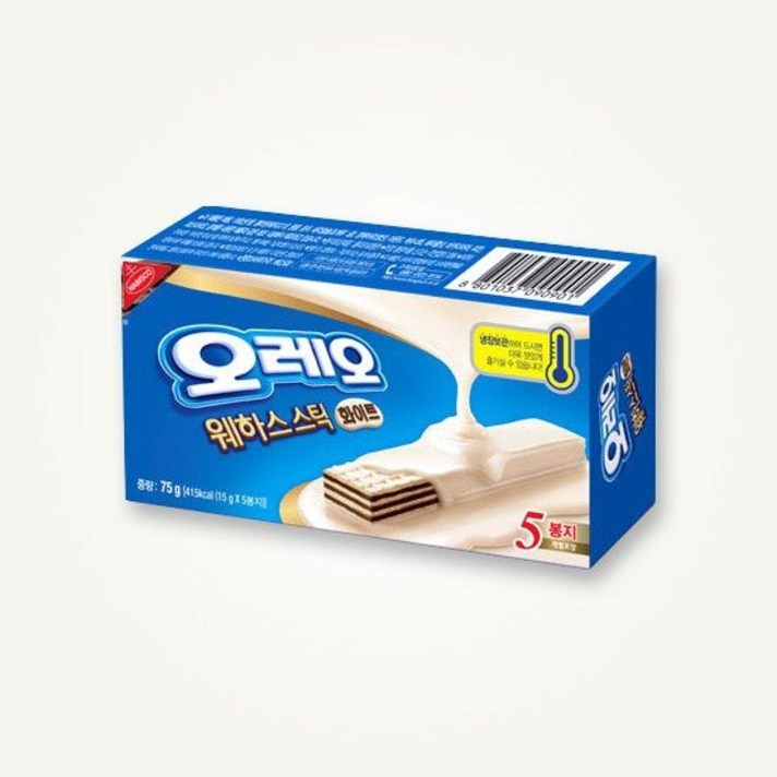 [동서식품]오레오웨하스스틱 화이트 75g, 오레오웨하스스틱 화이트 75g, 상세설명 참조