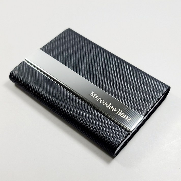 이니셜스 메탈 명함지갑 카드지갑/ 이니셜 로고 각인/ 선물박스 포함