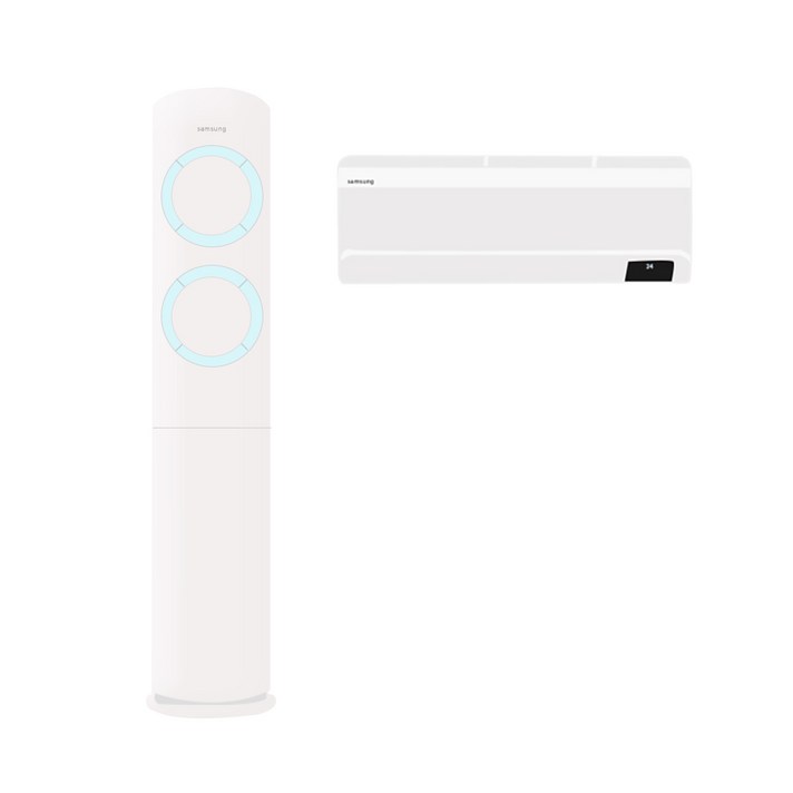 [삼성전자] 21년형 비스포크 Q9000 AF17A6474BZRS 투인원 에어컨 2in1 기본설치포함 수도권_ND