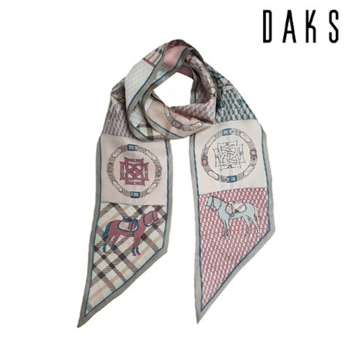 닥스(시즌잡화) [닥스] 실크 스카프 (D) FKS007
