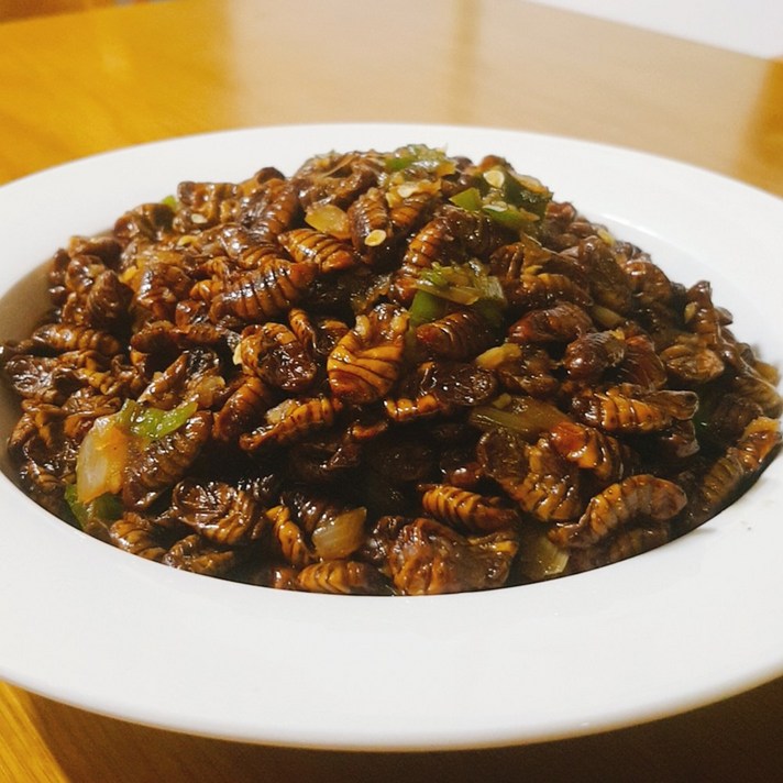 [고래푸드] 냉동 번데기 4kg, 1팩