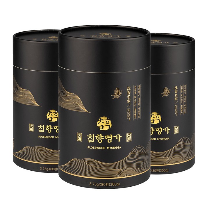 [침향명가 수침향20%녹용5%홈삼5%]명품 수 침향환, 300g, 3개 