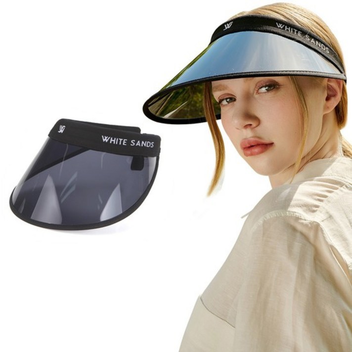 화이트샌즈 UV차단 와이드 카멜라 썬캡