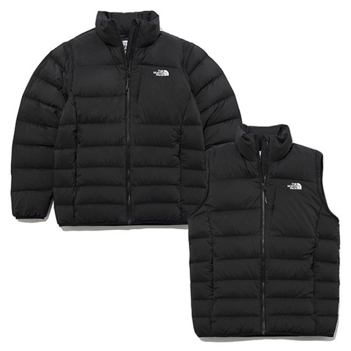 노스페이스화이트라벨 남녀공용 벨든 다운 자켓 NJ1DL58K_BLK