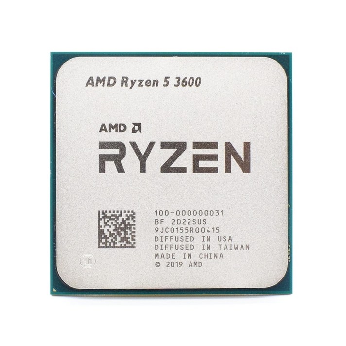 cpu 쿨러 i710700 라이젠75800x AMD 프로세서 AMD Ryzen 5 R5 3600 36GHz de seis nucleos y 12 hilos 7NM 65W cpu