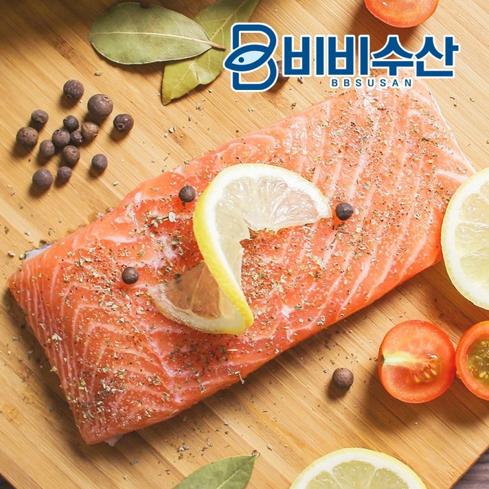 비비수산 슈페리어급 프리미엄 생연어 300g / 500g (혈합육제거) 비리면반품