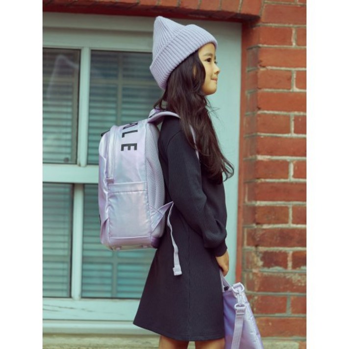 라이트 퍼플 심플 경량 책가방 (BI11D4U07V)