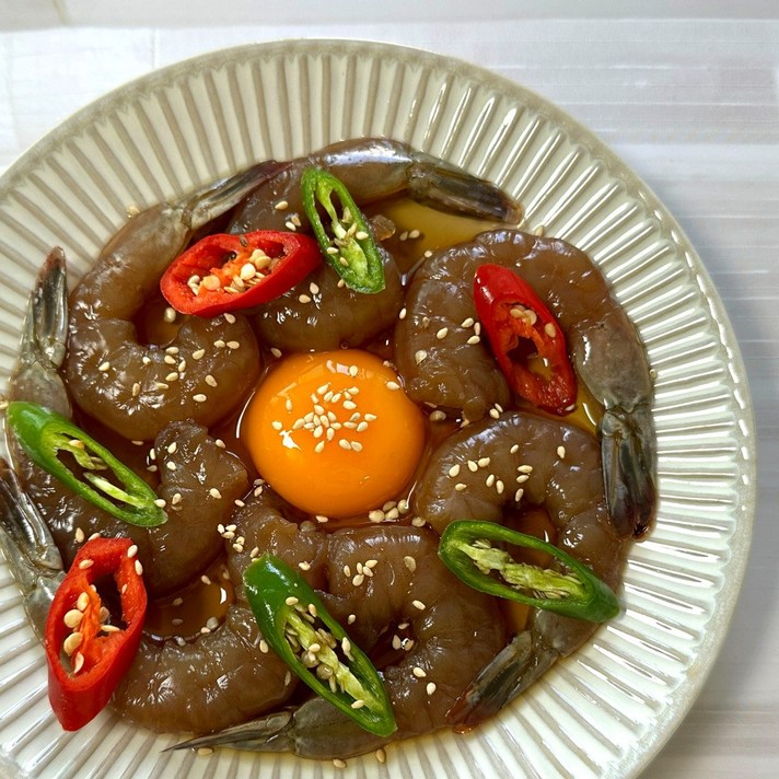 발랑까진 새우장 프리미엄 수제 깐새우장, 4개, 300g