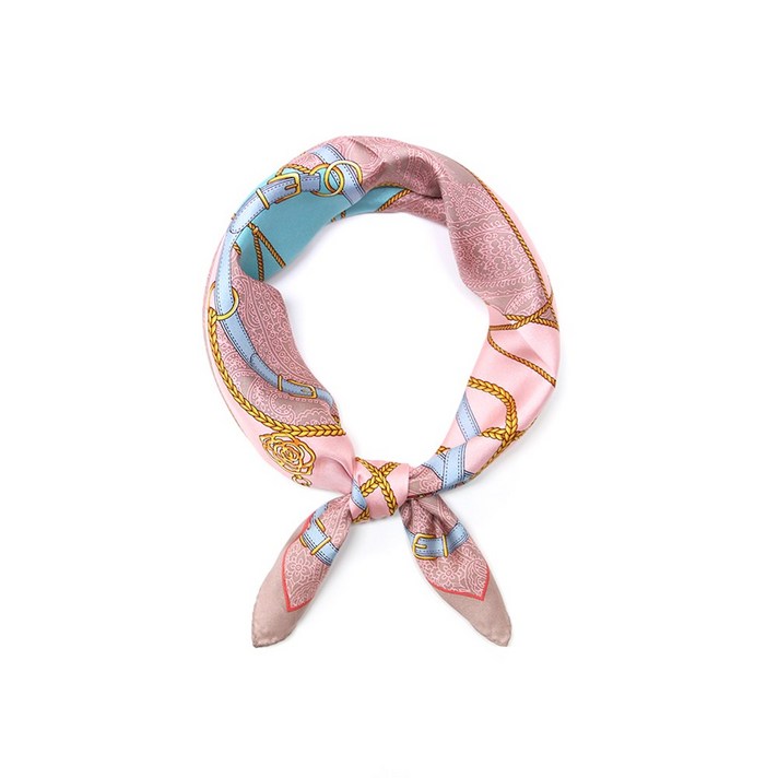 엘르 태슬페이즐리미니 실크 쁘띠스카프 SE041S315