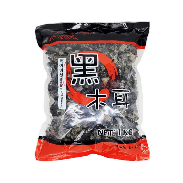 검은 건목이버섯, 1kg, 1개