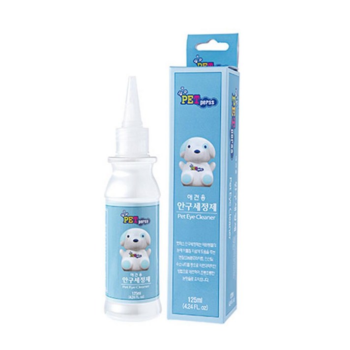 댕댕이인공눈물 눈약 안구 세정제 125ml 눈물약, 1개