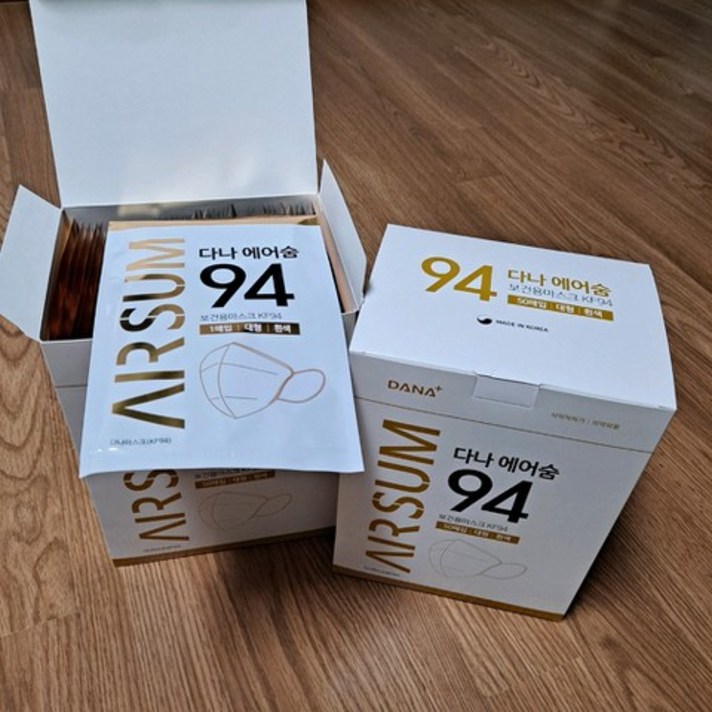 다나에어숨, KF94 화이트 100매