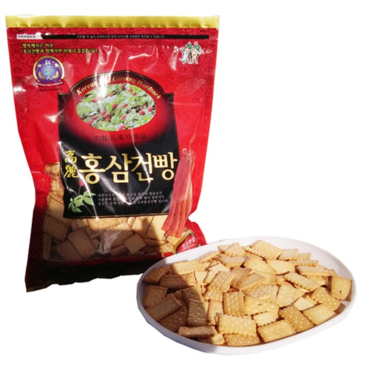 고려홍삼건빵 400gX5봉지/미국 호주외/한누리식품위탁판매몰/무료배송, 5개, 2000g