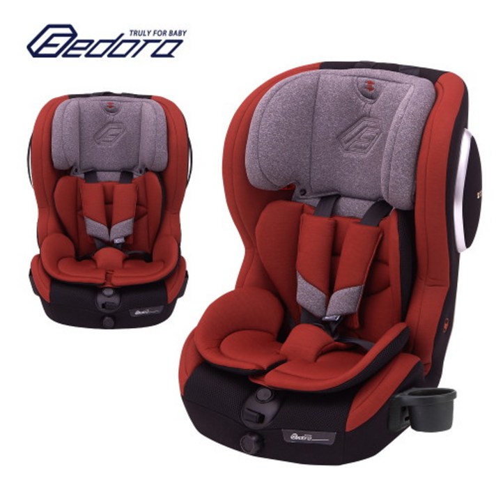 페도라 NEW C5 플러스 ISOFIX 주니어 카시트(엄버오렌지)
