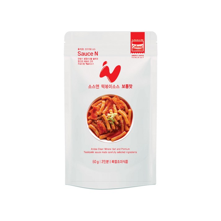 소스앤 마성의 양념 떡볶이소스 보통맛 50g 2인분, 1개