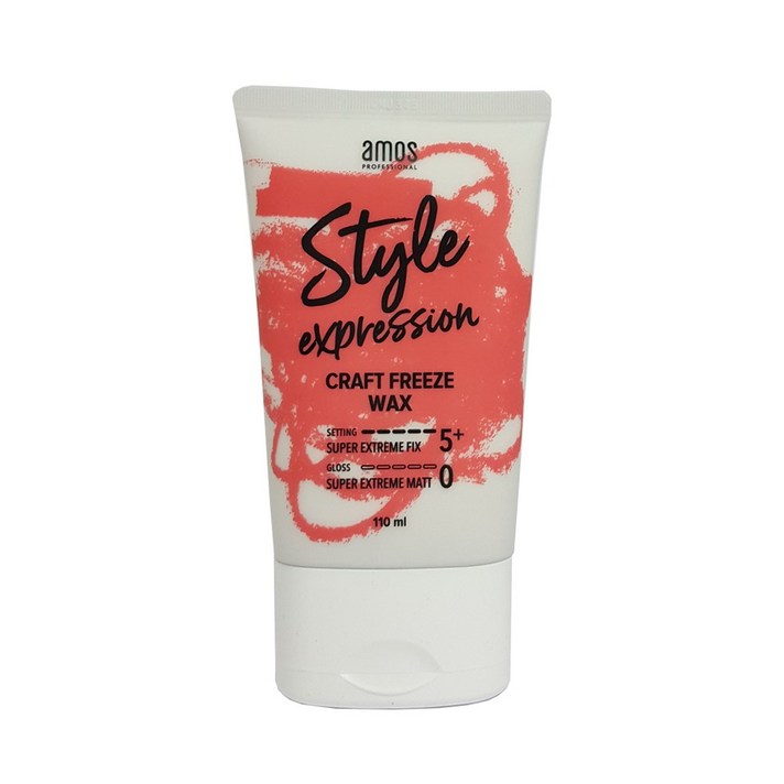 아모스 스타일익스프레션 크래프트 프리즈 왁스, 110ml, 1개