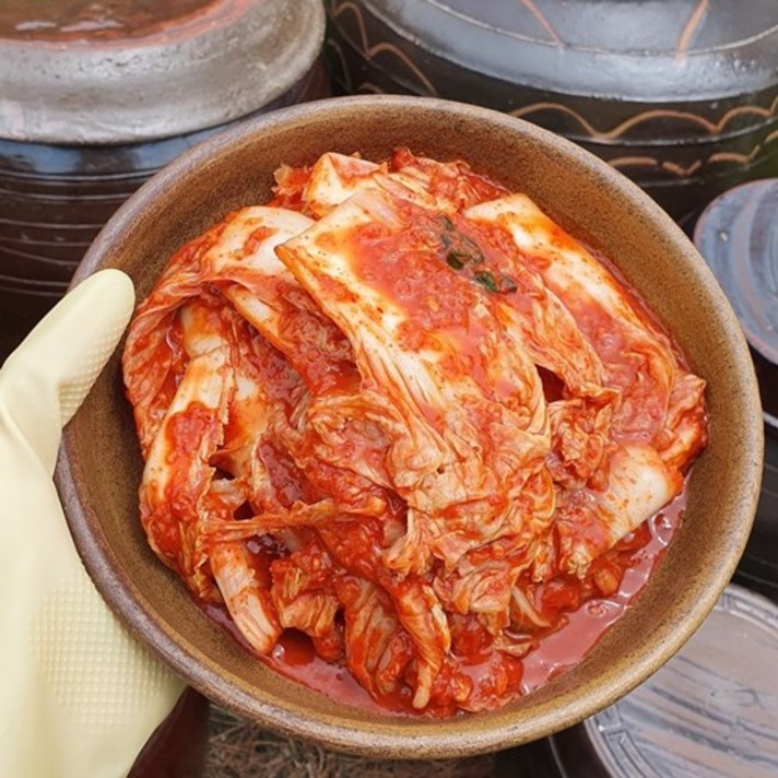 국산 100% 배추 겉절이김치 2kg 얼갈이 김치 (당일제조), 겉절이 2kg