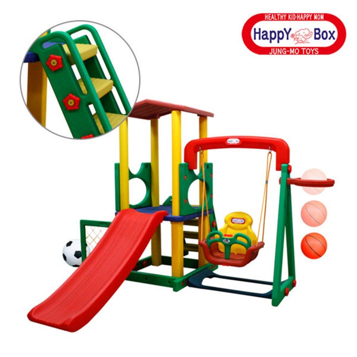 중모토이 해피 플레이 셋트 B/D, 혼합색, 1개