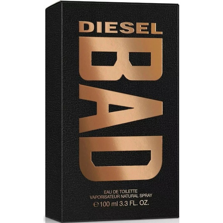 디젤 BAD 남성 향수 EDT 3.3  3.4 oz 3368261