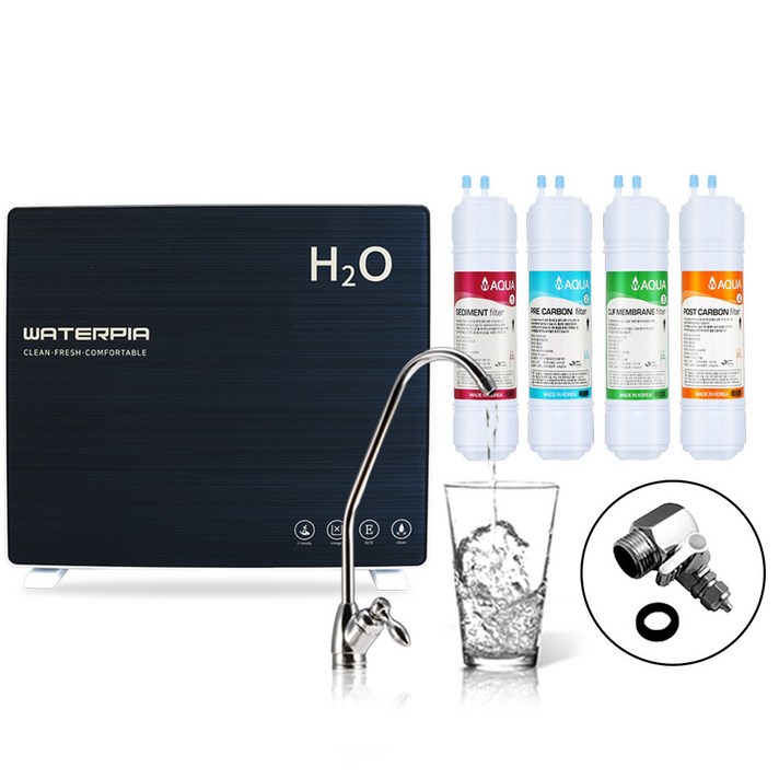 워터피아 정수기 WPU-3205 (기본/아답타소형/언더싱크/블루/아쿠아) LSC